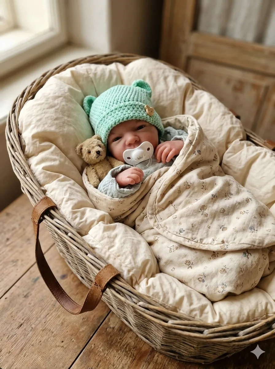 Ukázka úpravy fotografií reborn panenky 32